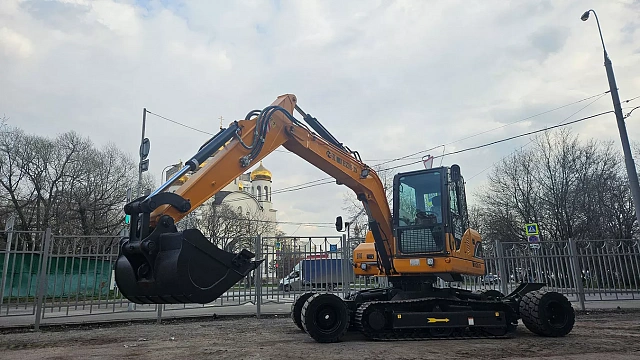 Экскаватор колесно-гусеничный HZM X9