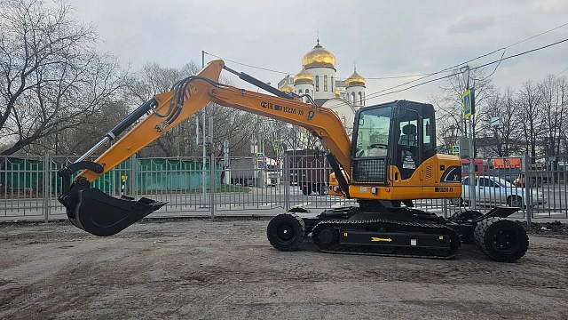 Экскаватор колесно-гусеничный HZM X9
