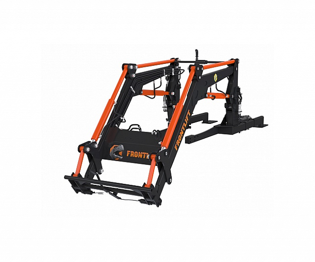 Погрузчик фронтальный FRONTLIFT-1200 с модернизированными гидравлическими магистралями, к тракторам БЕЛАРУС