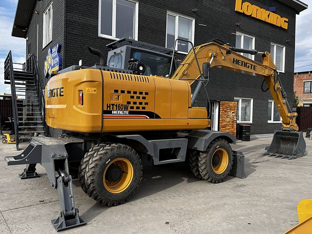 Колесный экскаватор HENGTE HT160W