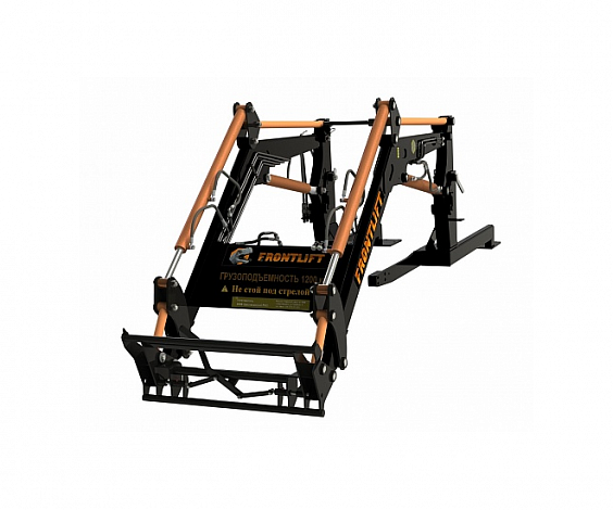 Погрузчик фронтальный FRONTLIFT М-1600.EURO с модернизированными гидравлическими магистралями, к тракторам БЕЛАРУС