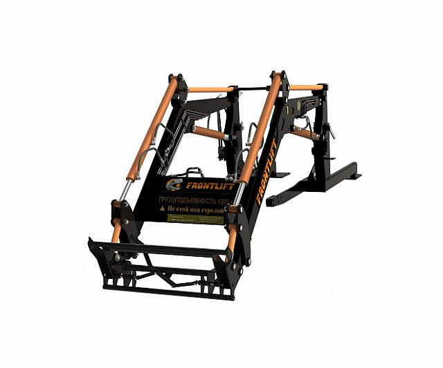 Погрузчик фронтальный FRONTLIFT М-1600.EURO с модернизированными гидравлическими магистралями, к тракторам БЕЛАРУС